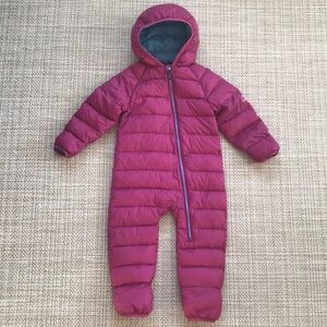 L.L. Bean Ultralight 650 Puffer Bunting (size 12-18m)